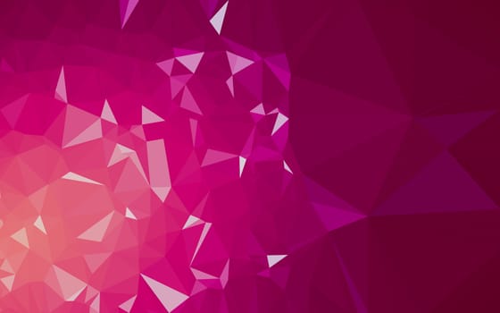 Abstract low poly background, geometry triangle, mosaic pastel color background