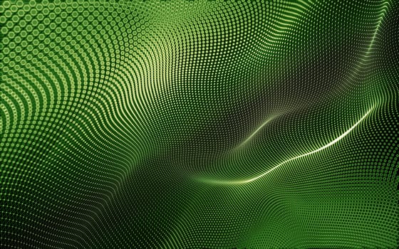 Abstract polygonal space low poly dark background with connecting dots and lines. Connection structure. 3d rendering