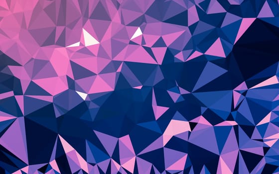 Abstract low poly background, geometry triangle, mosaic pastel color background