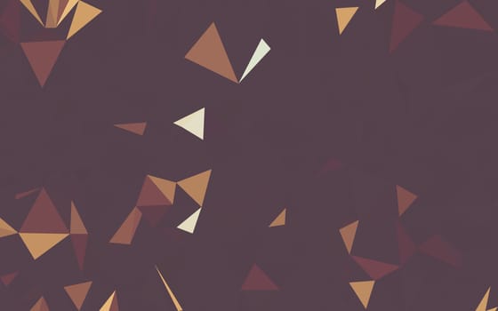 Abstract low poly background, geometry triangle, mosaic pastel color background