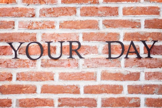 Background of old vintage brick wall, stock photo