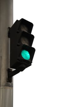 Traffic lights isolated on background