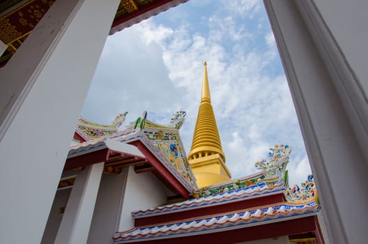 Golden Chedi Wat Bowonniwet Vihara, Bangkok, Thailand