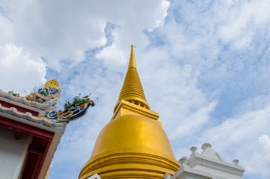 Golden Chedi Wat Bowonniwet Vihara, Bangkok, Thailand