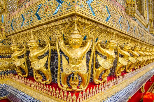 Golden Garuda Wat Phra Kaew,Bankok, Thailand
