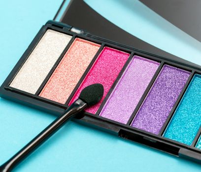 Eye Shadow Brush Meaning Colorful Eyeshadow And Make-Up