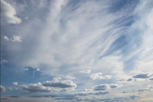 Beautiful sky with clouds