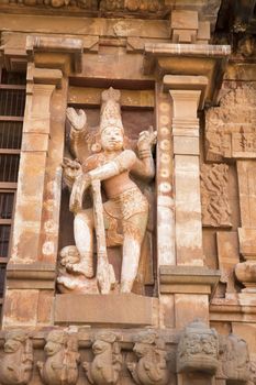 Tanjore temple in Tamil Nadu India Unesco building