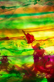 Abstract and very colorful motion blur background