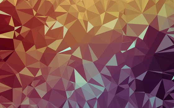 Abstract low poly background, geometry triangle, mosaic pastel color background