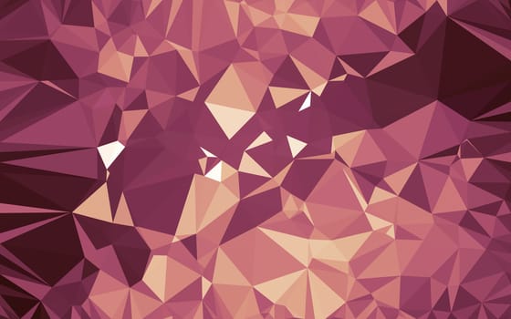 Abstract low poly background, geometry triangle, mosaic pastel color background