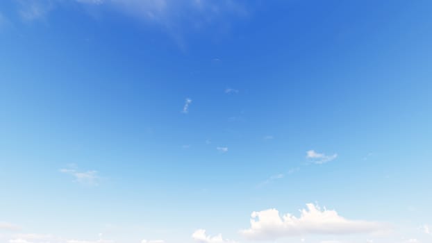 Cloudy blue sky abstract background, blue sky background with tiny clouds, 3d rendering

