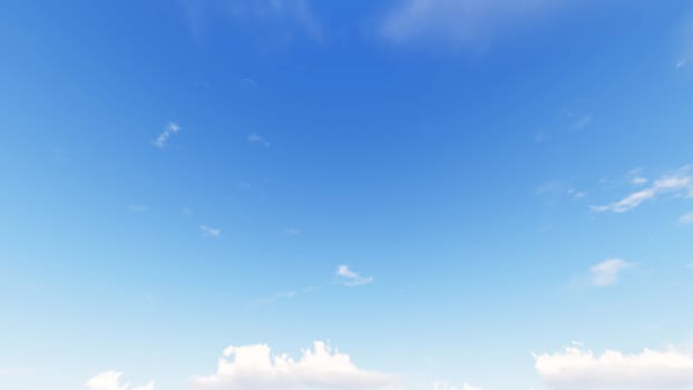 Cloudy blue sky abstract background, blue sky background with tiny clouds, 3d rendering

