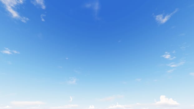 Cloudy blue sky abstract background, blue sky background with tiny clouds, 3d rendering

