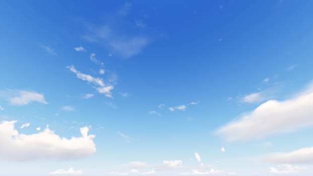 Cloudy blue sky abstract background, blue sky background with tiny clouds, 3d rendering

