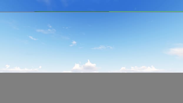 Cloudy blue sky abstract background, blue sky background with tiny clouds, 3d rendering

