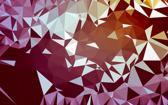 Abstract low poly background, geometry triangle, mosaic pastel color background