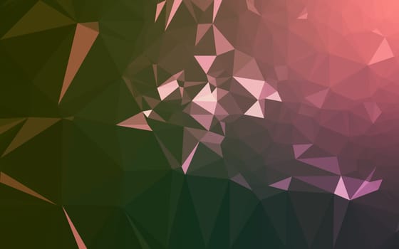 Abstract low poly background, geometry triangle, mosaic pastel color background