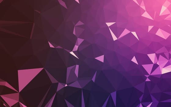 Abstract low poly background, geometry triangle, mosaic pastel color background