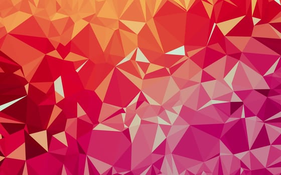 Abstract low poly background, geometry triangle, mosaic pastel color background