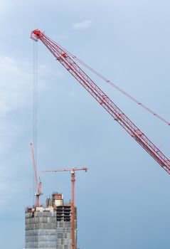 Construction crane hook.
