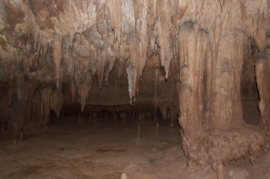 Sea Cave Kao-Kob in Trang Thailand. Sea Cave Kao-Kob is one of the most adventure place for traveller to paddle on boat to the beautiful cave.