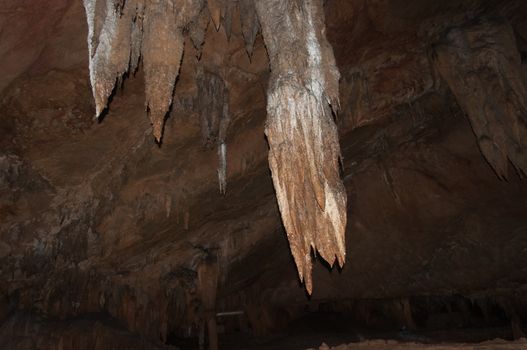 Sea Cave Kao-Kob in Trang Thailand. Sea Cave Kao-Kob is one of the most adventure place for traveller to paddle on boat to the beautiful cave.