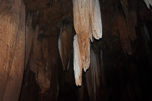 Sea Cave Kao-Kob in Trang Thailand. Sea Cave Kao-Kob is one of the most adventure place for traveller to paddle on boat to the beautiful cave.