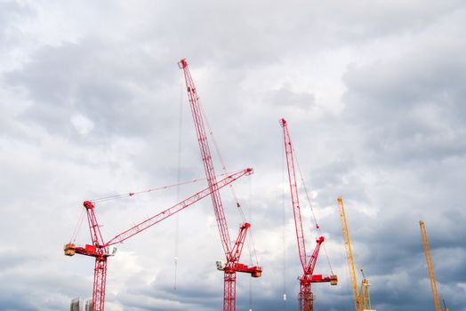 Construction crane hook in thailand