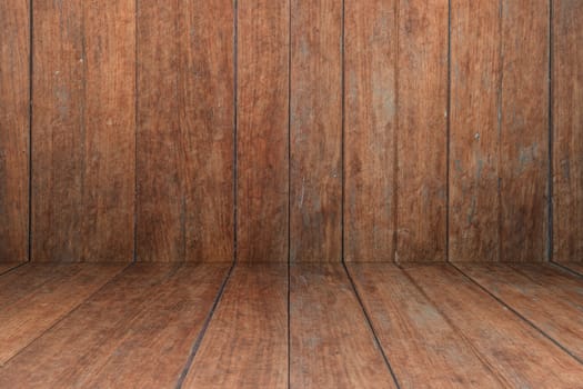 Old wooden interior texture background, stock photo