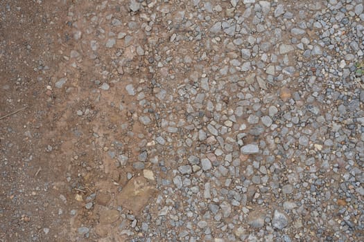 laterite red soil and stone texture background.