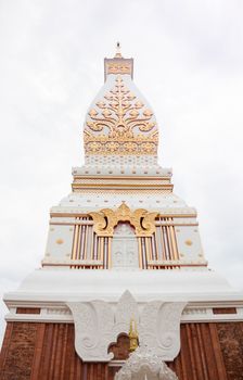 Phra That Phanom pagoda in Wat Phra That Phanom, Nakhon Phanom, Thailand, stock photo