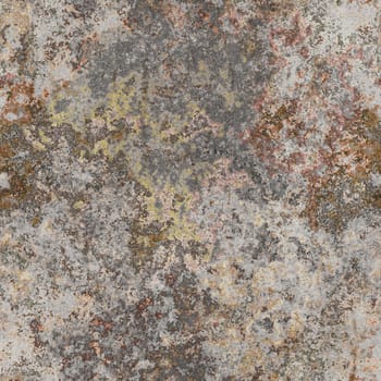 2d illustration of a seamless lichen background