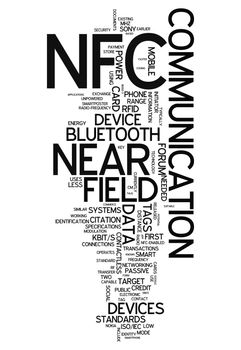 Word Cloud with Near Field Communication related tags