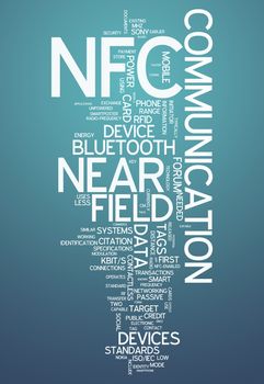 Word Cloud with Near Field Communication related tags