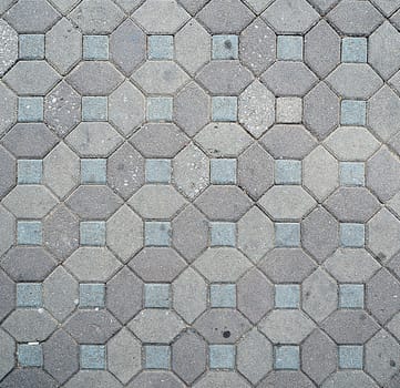 pattern of grey brick block texture background.