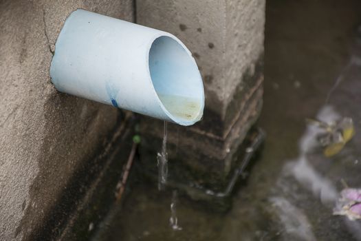 Drain PVC pipe.