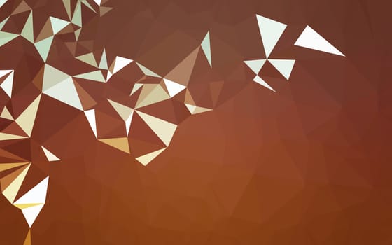 Abstract low poly background, geometry triangle, mosaic pastel color background