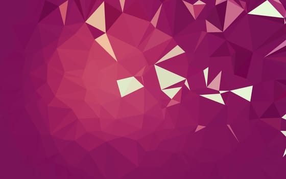 Abstract low poly background, geometry triangle, mosaic pastel color background