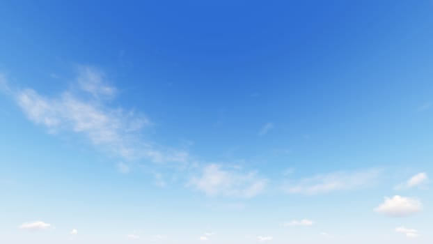 Cloudy blue sky abstract background, blue sky background with tiny clouds, 3d rendering

