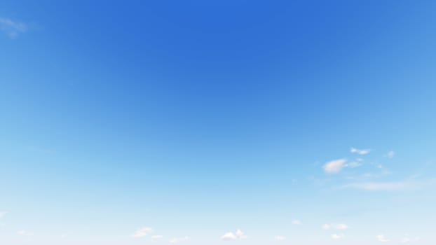 Cloudy blue sky abstract background, blue sky background with tiny clouds, 3d rendering

