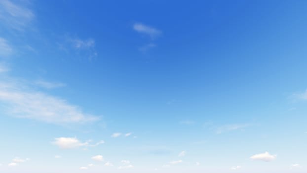 Cloudy blue sky abstract background, blue sky background with tiny clouds, 3d rendering

