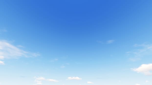 Cloudy blue sky abstract background, blue sky background with tiny clouds, 3d rendering

