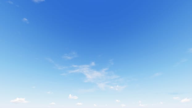 Cloudy blue sky abstract background, blue sky background with tiny clouds, 3d rendering

