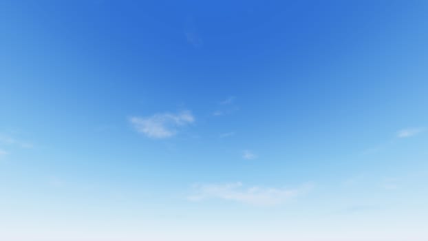 Cloudy blue sky abstract background, blue sky background with tiny clouds, 3d rendering

