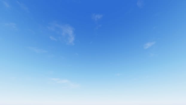 Cloudy blue sky abstract background, blue sky background with tiny clouds, 3d rendering

