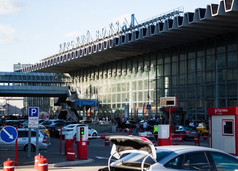 Kursk railway station Moscow Summer 2016