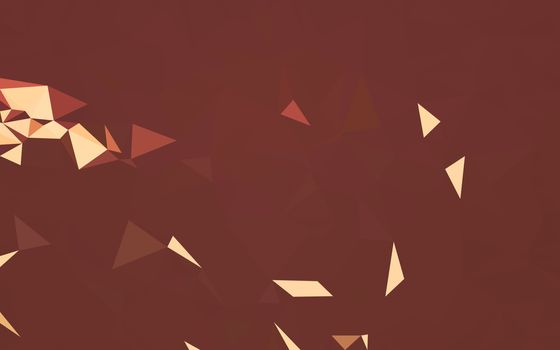 Abstract low poly background, geometry triangle, mosaic pastel color background