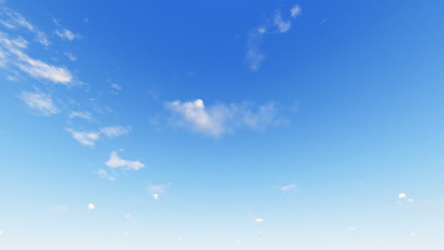 Cloudy blue sky abstract background, blue sky background with tiny clouds, 3d rendering

