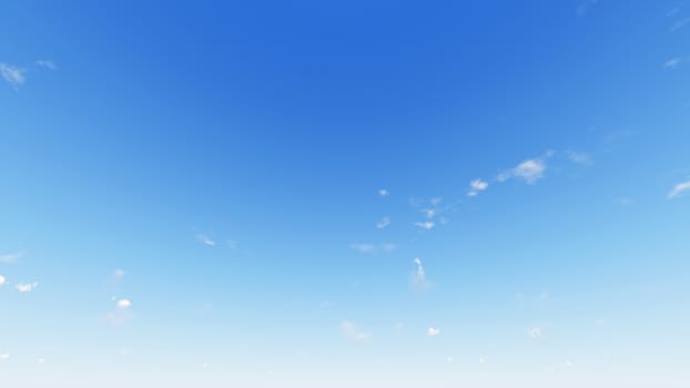 Cloudy blue sky abstract background, blue sky background with tiny clouds, 3d rendering

